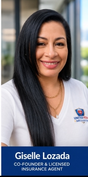 Giselle, licensed insurance agent at United Vida Benefits