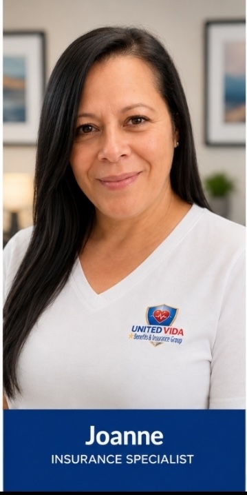 Joanne, licensed insurance agent at United Vida Benefits